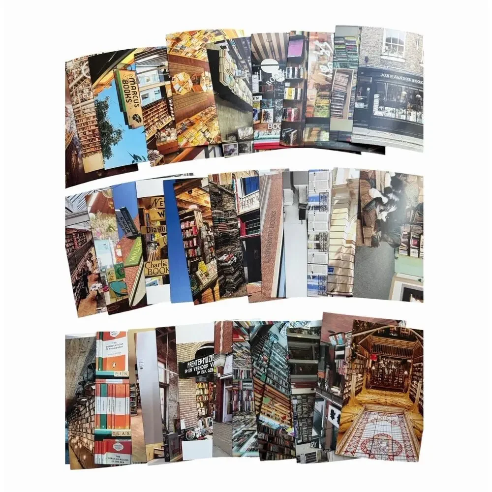Large Mixed Postcard Lot Art Travel Bookstores Advertising Vintage Lot Of 55